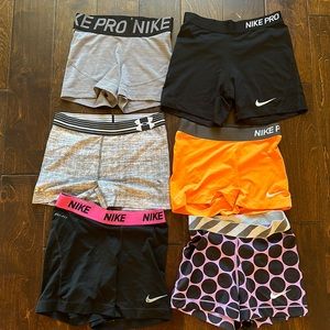 Nike pro shorts